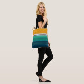 Tote Bag Piscine Art Abstrait (Sur le modèle)