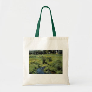 Tote Bag Piscine Medfield par Dennis Miller Bunker, Art Vin