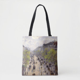 Tote Bag Pissarro - Boulevard Montmartre, Printemps
