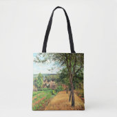 Tote Bag Pissarro - Orchards de Louveciennes, art (Devant)