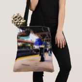 Tote Bag Piste d'arrivée 2 (De près)