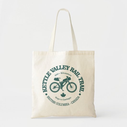 Tote Bag Piste ferroviaire Kettle Valley (cyclisme) (Devant)