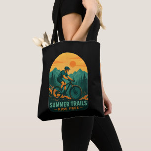 Tote Bag Pistes d'été Promenade gratuite - VTT Aventure
