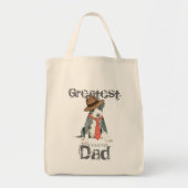 Tote Bag Pit Bull Papa (Devant)