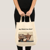 Tote Bag Pitbull Puppys au jeu (Devant (produit))