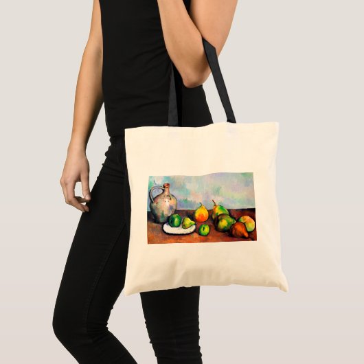 Tote Bag Pitcher et Fruit, Paul Cezanne (Devant (produit))
