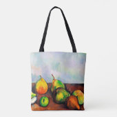 Tote Bag Pitcher et Fruit, Paul Cezanne (Dos)