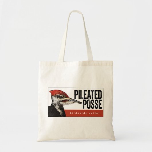 Tote Bag Pivert Fourre-tout de bande de Pileated (Devant)