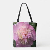Tote Bag Pivoine rose… j'ai trouvé le divin (Dos)