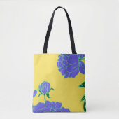 Tote Bag Pivoines Bleues (Devant)