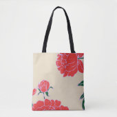 Tote Bag Pivoines rouges #1 (Devant)
