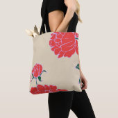 Tote Bag Pivoines rouges #1 (De près)