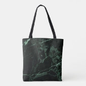 Tote Bag PixDezines MARBRE VERT FONCÉ (Dos)