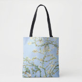 Tote Bag PixDezines Van Gogh Almond Blossom/Sky Blue (Devant)