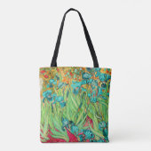 Tote Bag PixDezines Van Gogh Iris bleus/St. Remy (Dos)