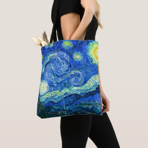 Tote Bag PixDezines Van Gogh Nuit étoilée/St. Remy