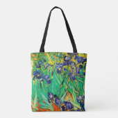 Tote Bag PixDezines Van Gogh Purple Irises/St. Roi (Dos)