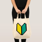 Tote Bag Pixel 8 bits Wakaba / Mark Shoshinsha (Devant (produit))