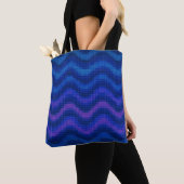 Tote Bag Pixel Bloom (De près)