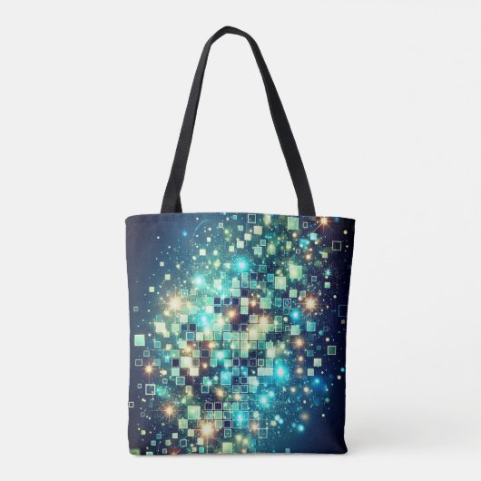 Tote Bag Pixel Bokeh (Dos)