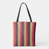 Tote Bag Pixel Ripple Retro (Dos)
