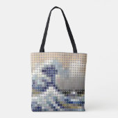 Tote Bag Pixeldot "La Grande Vague" (Dos)
