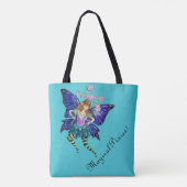 Tote Bag Pixie ailée bleue (Dos)
