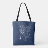 Tote Bag Pixie Chat - Fée Ailes Kitty (Dos)