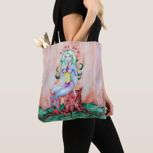 Tote Bag Pixie Imaginaire Fairy Thunder_Cove (De près)