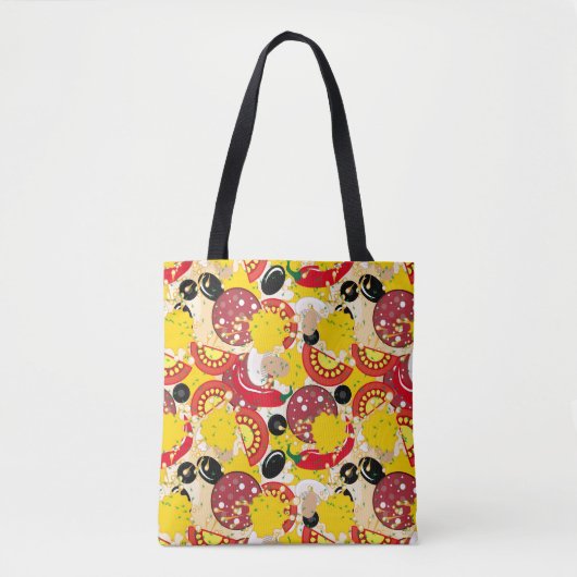 Tote Bag Pizza (Devant)