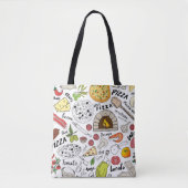 Tote Bag Pizza (Devant)