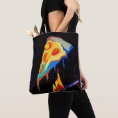 Tote Bag pizza chaud (De près)