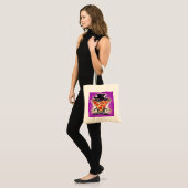Tote Bag Pizza classique (Devant (modèle))
