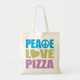 Tote Bag Pizza d'amour de paix