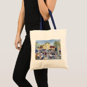 Tote Bag Place en Bourgogne (Devant (produit))