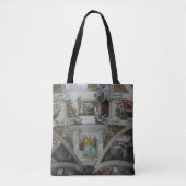 Tote Bag Plafond de chapelle de Sistine, Rome Italie (art (Devant)