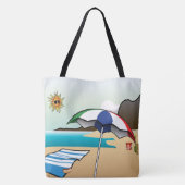 Tote Bag Plage (Dos)
