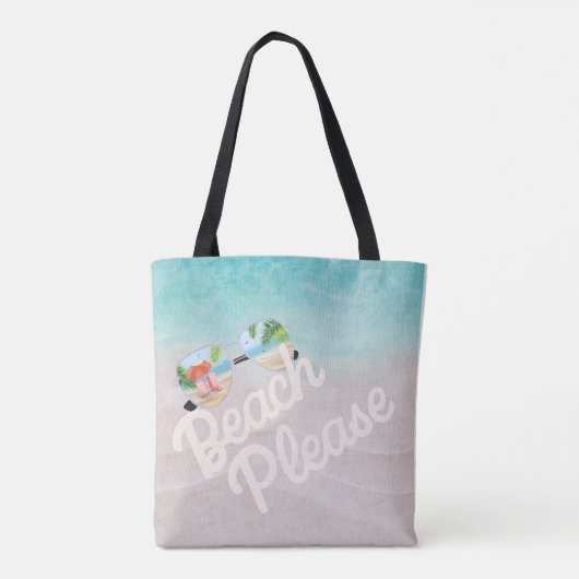 Tote Bag Plage (Dos)