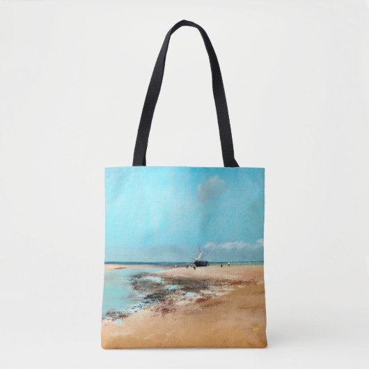Tote Bag Plage à Low Tide (Bouche de la rivière), Edgar Deg (Devant)