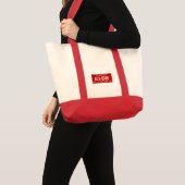 Tote Bag Plage Babe 1969 | Plaque d'immatriculation rétro r (Devant (produit))