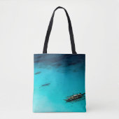 Tote Bag Plage Blanche (Devant)