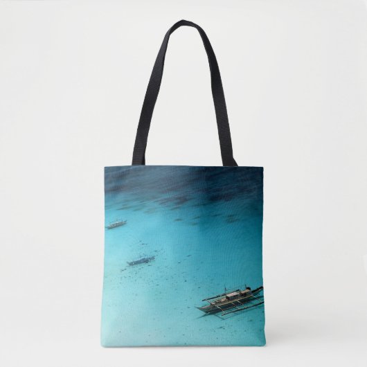 Tote Bag Plage Blanche (Devant)