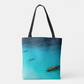 Tote Bag Plage Blanche (Dos)