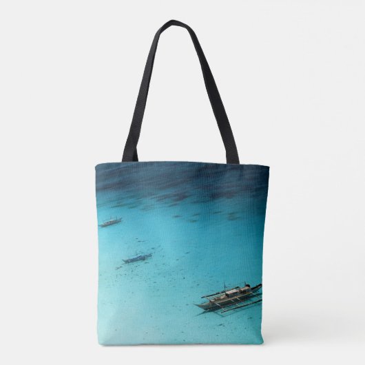 Tote Bag Plage Blanche (Dos)