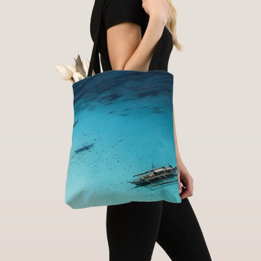 Tote Bag Plage Blanche (De près)