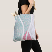 Tote Bag Plage/côte vagues abstraites (De près)