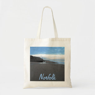 Tote Bag Plage dans Mundesley, Norfolk par la cuisinière
