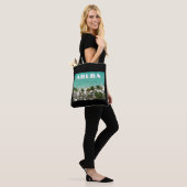 Tote Bag Plage d'Aruba Caribbean Island (Sur le modèle)