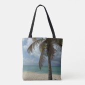 Tote Bag Plage d'Aruba I Belle Scène Nature (Dos)