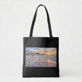 Tote Bag Plage de Clearwater Floride (Devant)